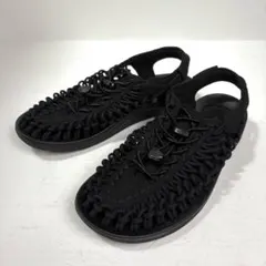 【極美品✨】KEEN キーン ユニーク ブラック 1014097 25.5cm