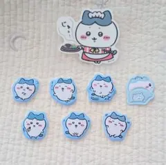 ちいかわレストランステッカー など ハチワレセット