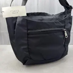 美品 Y'SACCS vous et ショルダーバッグ ブラックダブルポケットのサムネイル