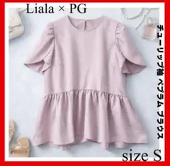 Liala×PG　Liala PG✨チューリップ袖 ペプラム ブラウスのサムネイル