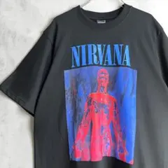 NIRVANA ニルヴァーナ スリヴァー Tシャツ　プリント ブラック XLのサムネイル