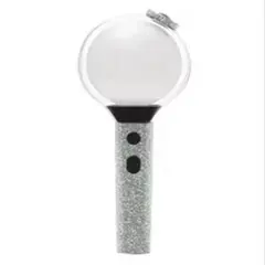 BTS アミボム ラメグリッターペンライトステッカー シルバー j-hope