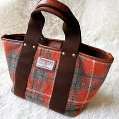 Harris Tweed ハリスツイード トートバッグ チェック柄 秋冬アイテムのサムネイル