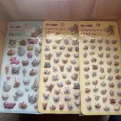 【正規品】トムとジェリー ぷくぷくシール pukupuku seal 立体シール