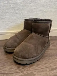 【値下げしました！】UGG ムートンブーツ ダークブラウン　サイズ7