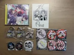 みやっぷす グッズセット CD缶バッジ アクリルキーホルダー他