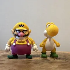 ワリオ　ヨッシー　フィギュア2体セット