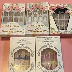 SHEINネイルチップ5個まとめ売り