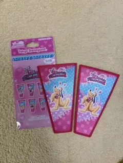 ミニー@ファンダーランド ワッペンアクセサリー (プルート2点セット)