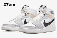 ナイキ エアジョーダン1 KO ホワイトアンドブラック　グレーフォグ　27cm