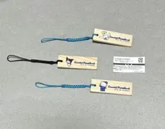 サンリオピューロランド限定　ガチャ　木札ストラップ　シナモン　クロミ　ダニエル