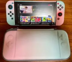 Nintendo Switch 有機ELモデル 収納バッグ+保護ケース+フィルム