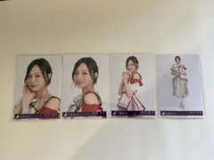 乃木坂46 ビリヤニ 封入生写真 梅澤 美波 フルコンプ4枚