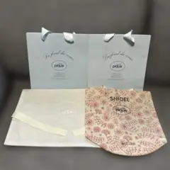 gelato pique ショッパー ラッピング袋 不織布バッグ 4点セット