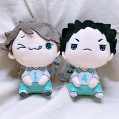 ハイキュー!! もちぴこぬいぐるみ　2種セット 及川 徹 岩泉 一