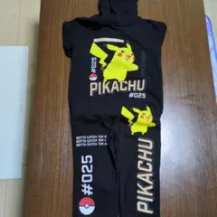H&M ポケモン ピカチュウ キッズ セットアップ 130〜140 黒 値下げ中