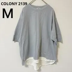 美品✨ COLONY 2139 【Ｍ】 グレー Tシャツ 半袖 カットソー 夏のサムネイル