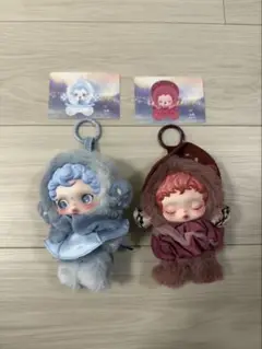 SKULLPANDA Blossom & Dew ぬいぐるみマスコットセット