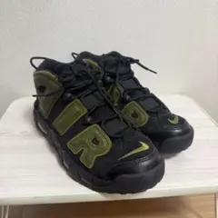 NIKE ナイキ モア アップテンポ モアテン カーキ スニーカー 25.5cm