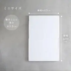 PUPPAPUPO ベビー敷き布団 ミニサイズ 3Dエアリーウォッシュ 洗えるのサムネイル