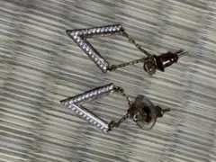 スワロフスキー ピアス ゴールド
