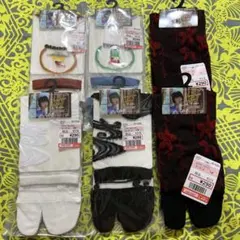 さんかく 足袋ソックス しまむら 6足セット サイズ23-25cmのサムネイル