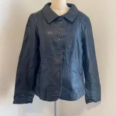 【ジュビアン】レザージャケット ラムレザー 羊革 裏地有 ポケット有 13