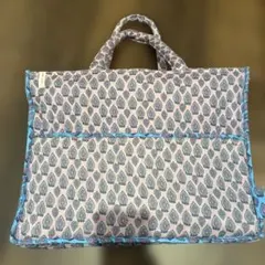 新品タグ付き】ZARA ビーズ刺繍 トートバッグ ホワイト Mサイズ | Mercari