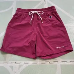 Champion ショートパンツ ピンク　訳ありのサムネイル