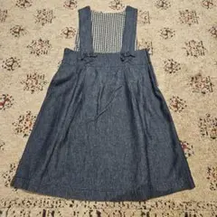 新品 apres les cours 130cm ジャンパースカート ワンピース