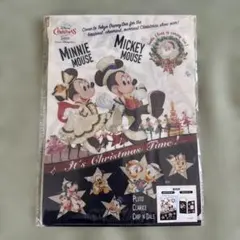 【値下げ】東京ディズニーシークリスマス2019クリアファイル&チケットケースのサムネイル