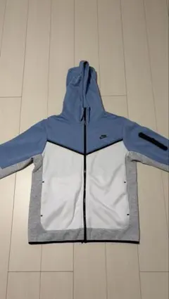 Nike テックフリース 水色/グレー - メルカリ