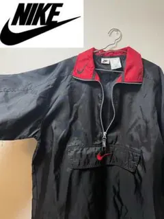 激レア❗️銀タグ ナイキ【90s】ヴィンテージ 刺繍 アノラックジャケット