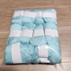 新品カシミヤ混シルク毛糸ウォーターブルー10玉約500g256