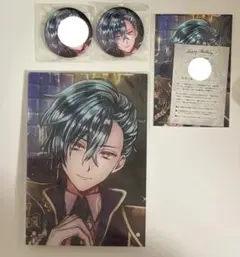 ハウレス あくねこ バースデー アクリルパネル 缶バッジ ブロマイド