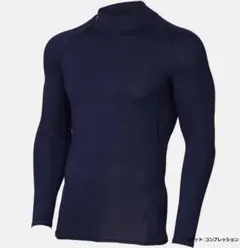 UA 1358577 紺 MD コンプレッションモックロングスリーブ 新品