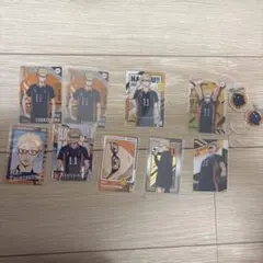 ハイキュー月島蛍 トレーディングカード、アクリルスタンド