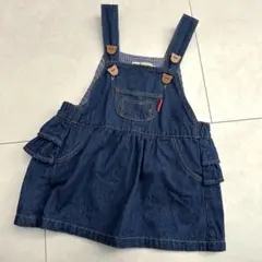 HOT BISCUITS デニムジャンパースカート 80cm