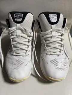 ASICS GELHOOP EXTRA WIDEバスケットシューズ W/B