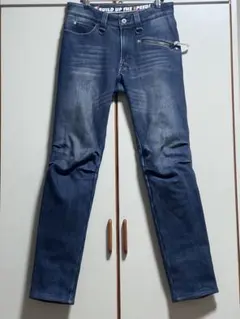 PMJ DEUS ライディングデニムパンツ 32インチ - メルカリ