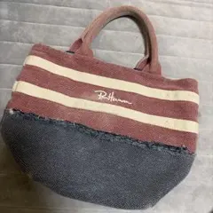 SALE⭐︎⭐︎ ロンハーマン　ストライプトートバッグ 中型