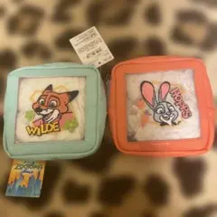 ズートピア ポーチセット ニック・ワイルド&ジュディ・ホップス