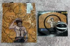 ワンピース　エース　マイクロミニバスケットゴール　トートバッグ　2点セット