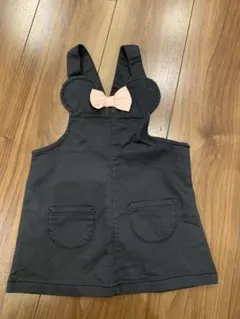 美品　H&M ディズニー　ミニーちゃん　ジャンスカ　80