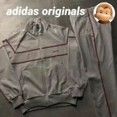 adidasoriginals ジャージセットアップ 西ドイツ 80s グレーM