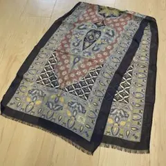 ETRO エトロ ストール スカーフ ペイズリー　ブラック　no.33