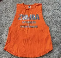 ZUMBA タンクトップ XS オレンジ