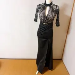 【JEWELS by sugar】総レース セクシー マーメイドロングドレス