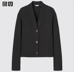 UNIQLO U ブラック カーディガン　M