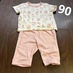 ユニクロ　半袖パジャマ　すみっコぐらし　サイズ90